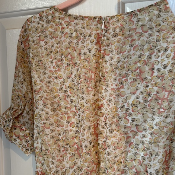 Floral Women’s Chiffon Dress - Picture 4 of 5